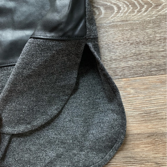 Banana Republic Faux Leather Ponte Tank Top S - Picture 8 of 10